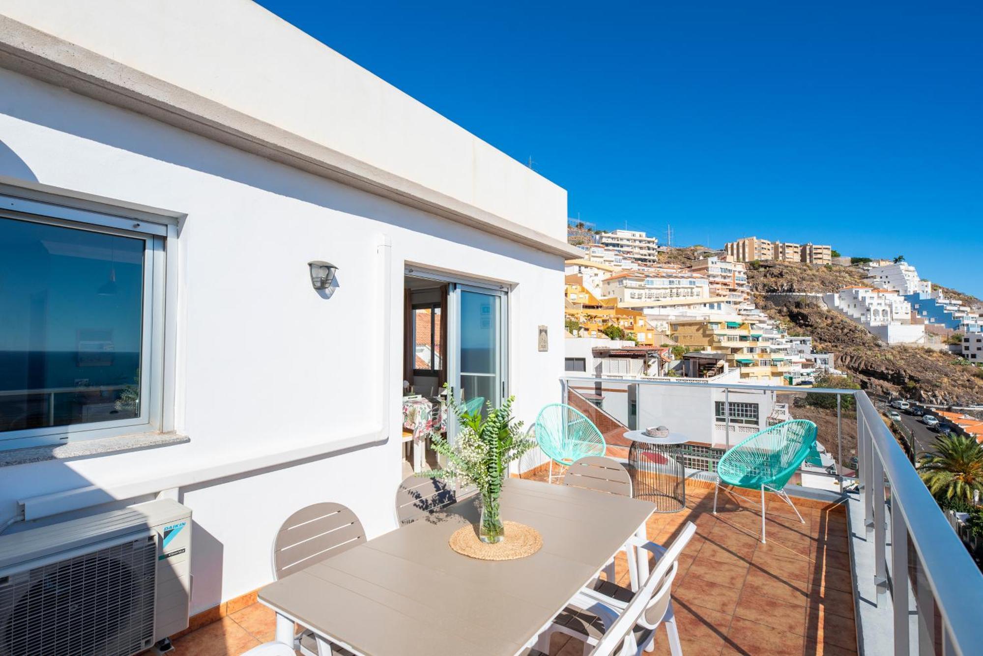 Boutique Apartment With Bbq Terrace And Ocean Views Tabaiba Ngoại thất bức ảnh